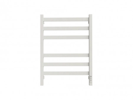 Полотенцесушитель Электрический «Grois» Bruno Лесенка, П6, 60x40, Белый (GR121 40х60 П6 9016 U)