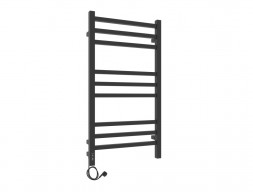 Полотенцесушитель Электрический «Laris» Астор Лесенка, П9, 70x350, Черный Муар (73207864)