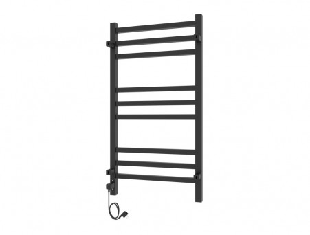 Полотенцесушитель Электрический «Laris» Астор Лесенка, П9, 70x350, Черный Муар (73207865)