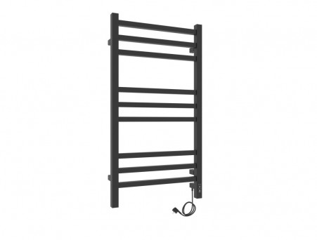 Полотенцесушитель Электрический «Laris» Астор Лесенка, П9, 70x350, Черный Муар (73207865)