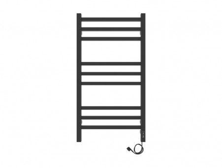Полотенцесушитель Электрический «Laris» Астор Лесенка, П9, 70x350, Черный Муар (73207865)