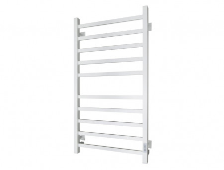 Полотенцесушитель Электрический «Санприз» Контур Лесенка, П10, 100x50, Белый (11152)