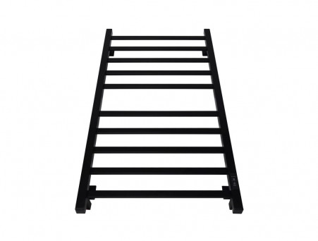 Полотенцесушитель Электрический «Санприз» Контур Лесенка, П10, 100x50, Черный (11153)