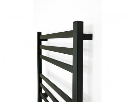 Полотенцесушитель Электрический «Grois» Bruno Лесенка, П6, 60x50, Черный (GR121 50х60 П6 9005 U)