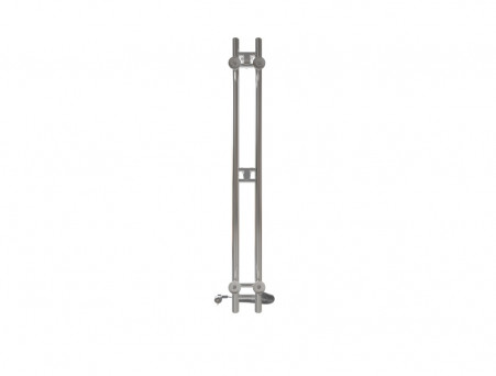 Полотенцесушитель Электрический «Санприз» Дуэт Лесенка, П6, 120x10, Хром (11128)