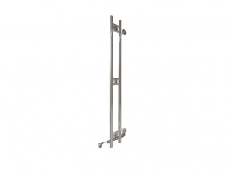 Полотенцесушитель Электрический «Санприз» Дуэт Лесенка, П6, 120x10, Хром (11128)