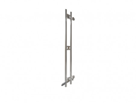 Полотенцесушитель Электрический «Санприз» Дуэт Лесенка, П6, 120x10, Хром (11129)