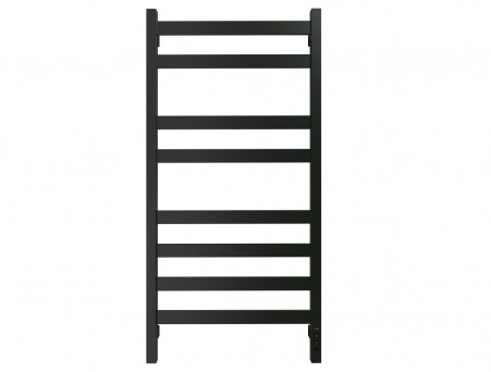 Полотенцесушитель Электрический «Grois» Bruno Лесенка, П8, 80x40, Черный (GR122 40х80 П8 9005 U)