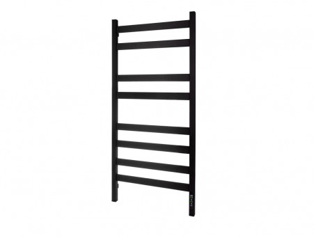 Полотенцесушитель Электрический «Grois» Bruno Лесенка, П8, 80x40, Черный (GR122 40х80 П8 9005 U)