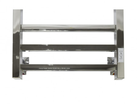 Полотенцесушитель Электрический «Санприз» Контур Лесенка, П6, 60x40, Хром (11156)