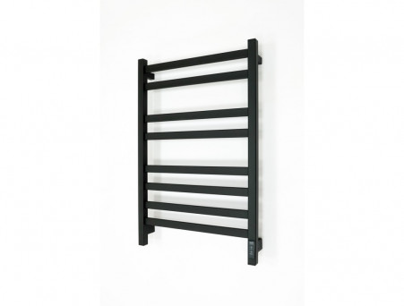Полотенцесушитель Электрический «Grois» Bruno Лесенка, П8, 80x50, Черный (GR122 50х80 П8 9005 U)
