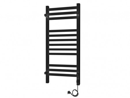 Полотенцесушитель Электрический «Laris» Астор Лесенка, П12, 90x350, Черный Муар (73207664)