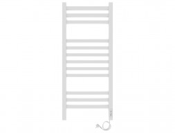 Полотенцесушитель Электрический «Laris» Астор Лесенка, П12, 90x350, Белый Муар (73207668)