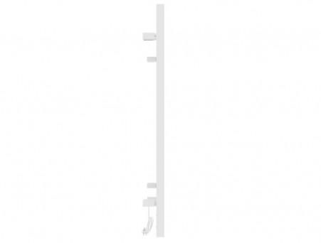 Полотенцесушитель Электрический «Laris» Астор Лесенка, П12, 90x350, Белый Муар (73207668)