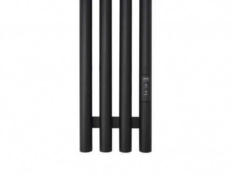 Полотенцесушитель Электрический «Grois» Quartet Нестандартный, П3, 150x18, Черный (GR135 18х150 П2 9005)