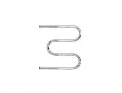 Полотенцесушитель Водяной «Санприз» М-образный, 50x50, Хром (11059)