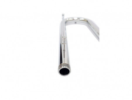 Полотенцесушитель Водяной «Санприз» М-образный, с Полкой, 50x50, Хром (11055)