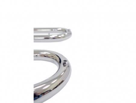 Полотенцесушитель Водяной «Санприз» М-образный, с Полкой, 60x50, Хром (11057)