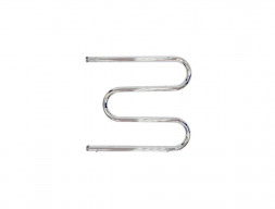 Полотенцесушитель Водяной «Санприз» М-образный, с Полкой, 50x60, Хром (11056)