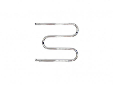 Полотенцесушитель Водяной «Санприз» М-образный, с Полкой, 50x60, Хром (11056)