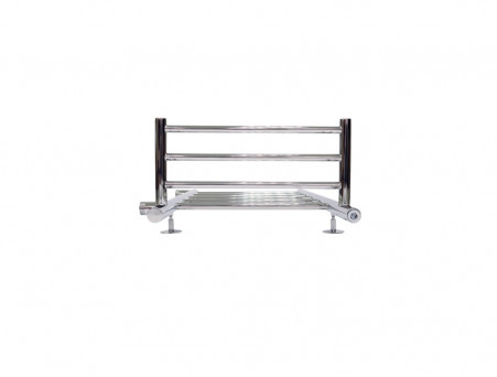 Полотенцесушитель Водяной «Санприз» Аврора Лесенка, П6, с Полкой, 70x40, Хром (11018)