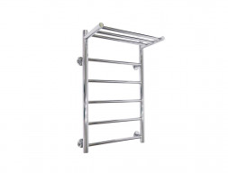 Полотенцесушитель Водяной «Санприз» Аврора Лесенка, П6, с Полкой, 70x40, Хром (11019)