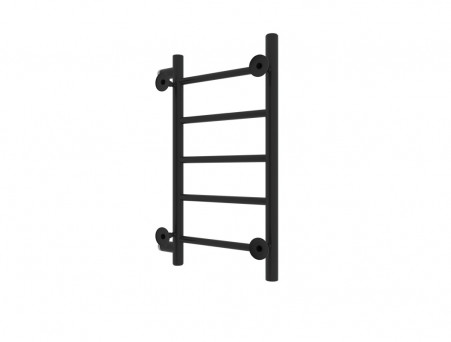 Полотенцесушитель Водяной «Санприз» Аврора Лесенка, П5, 60x30, Черный Матовый (11009ЧМ)