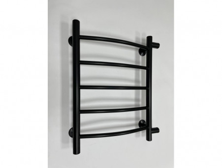 Полотенцесушитель Водяной «Санприз» Классик Лесенка, П5, 60x40, Черный Матовый (11013ЧМ)