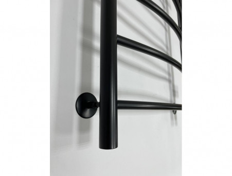 Полотенцесушитель Водяной «Санприз» Классик Лесенка, П5, 60x40, Черный Матовый (11013ЧМ)