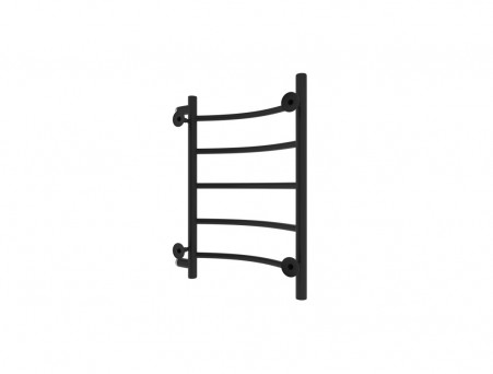 Полотенцесушитель Водяной «Санприз» Классик Лесенка, П5, 60x40, Черный Матовый (11013ЧМ)