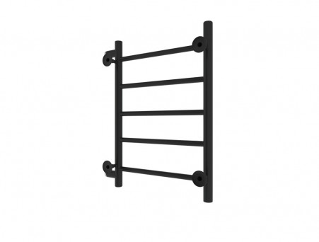 Полотенцесушитель Водяной «Санприз» Аврора Лесенка, П5, 60x40, Черный Матовый (11010ЧМ)