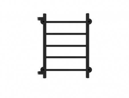 Полотенцесушитель Водяной «Санприз» Аврора Лесенка, П5, 60x40, Черный Матовый (11010ЧМ)