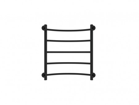 Полотенцесушитель Водяной «Санприз» Классик Лесенка, П5, 60x50, Черный Матовый (11006ЧМ)