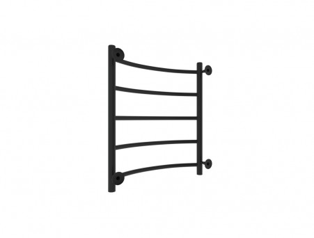 Полотенцесушитель Водяной «Санприз» Классик Лесенка, П5, 60x50, Черный Матовый (11006ЧМ)