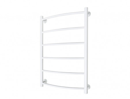 Полотенцесушитель Водяной «Санприз» Классик Лесенка, П6, 80x50, Белый Матовый (11008БМ)