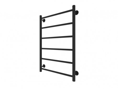 Полотенцесушитель Водяной «Санприз» Аврора Лесенка, П6, 80x50, Черный Матовый (11121ЧМ)