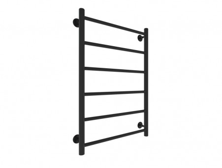Полотенцесушитель Водяной «Санприз» Аврора Лесенка, П6, 80x50, Черный Матовый (11121ЧМ)