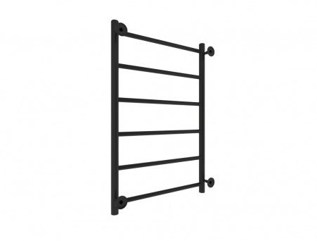 Полотенцесушитель Водяной «Санприз» Аврора Лесенка, П6, 80x50, Черный Матовый (11121ЧМ)