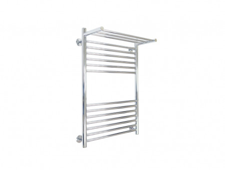 Полотенцесушитель Водяной «Санприз» Аврора Лесенка, П14, с Полкой, 80x50, Хром (11022)