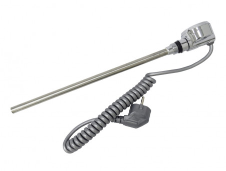 ТЭН с Терморегулятором «Luxon» 300w, Хром (LUX-01T-300-chrome)