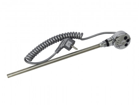 ТЭН с Терморегулятором «Luxon» 300w, Хром (LUX-01T-300-chrome)