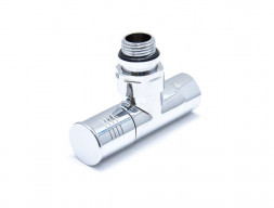 Вентиль Запорный «Luxon» Угловой 1/2х1/2 Г/Ш, Хром для П/С (4702SCH0404)