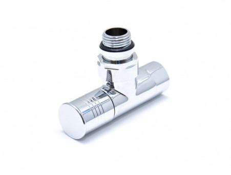 Вентиль Запорный «Luxon» Угловой 1/2х1/2 Г/Ш, Хром для П/С (4702SCH0404)
