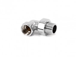Американка Угловая «Luxon» 3/4″Х3/4″ Г/Ш, Хром (726SCH0505)