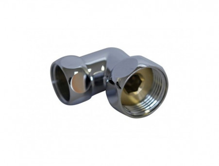 Угловое Соединение «Luxon» 1″Х1/2″ Г/Г, Хром (740SCH1004)