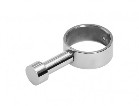 Вешалка-Крючок с Кольцом «Luxon» для П/С Круглого Профиля, 32мм (ВК 07)