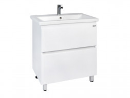 Тумба с Раковиной «Viant» Мальта Como 60, Напольная, Белая, 60x84см (VMAL60COBEL-T2Y)