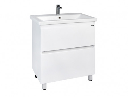 Тумба с Раковиной «Viant» Мальта Como 60, Напольная, Белая, 60x84см (VMAL60COBEL-T2Y)