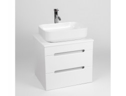 Тумба с Раковиной «Viant» Марсель Moduo 50, Подвесная, Белая, 66,4x66,7см (VMAR66N-T2YP)