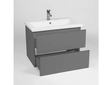 Тумба с Раковиной «Viant» София Como 70, Подвесная, Графит, 70x0см (VSOF70COG-T2YP)